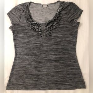 Blouse size S color gray, brand Vintage Suzie